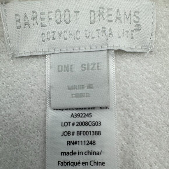 Barefoot Dreams CozyChic Ultra Lite Ocean Breeze Poncho Ombre Rose Mist One Size - Picture 7 of 8